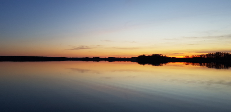 peace of mind, idyllic, tranquil scene, remote, tourism, swimming pool, sky, non-urban scene, panorama, lubikowo, reflection, poland, cloud - sky, over the water
