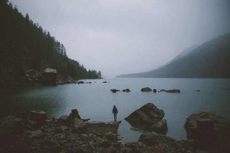 Brouillard, 1080P, sky, lake, nature