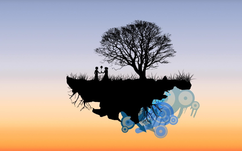 vector, love, 720P, illustration, young, tree, vectors, leafless, download, date, photo
