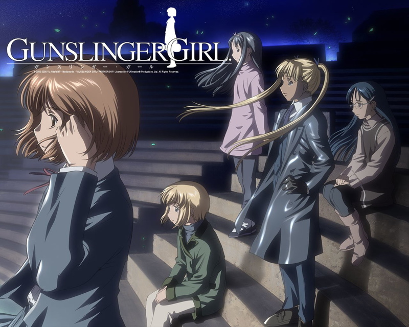 Gunslinger Girl, Anime, 720P