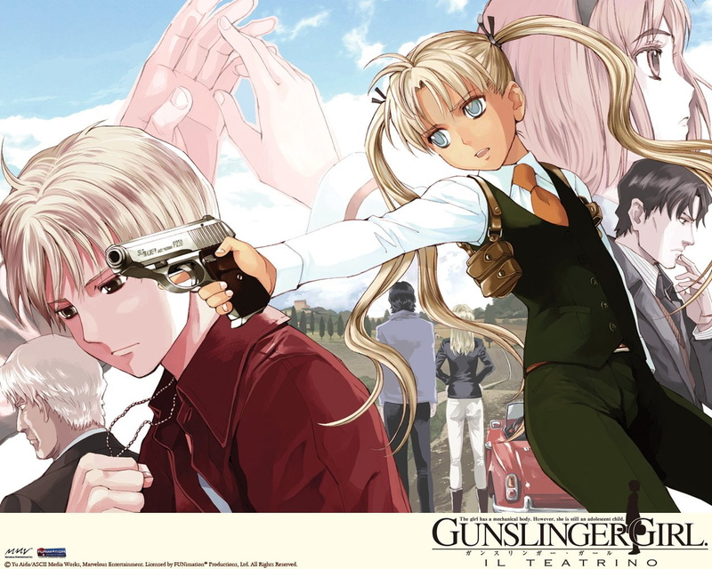 Anime, Gunslinger Girl Il Teatrino, Gunslinger Girl, 720P