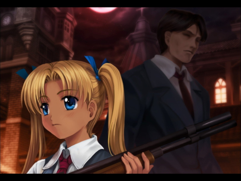 720P, girl, anime, gunslinger
