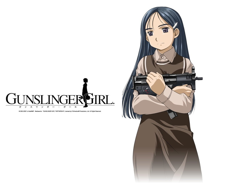 Gunslinger Girl, Anime, 720P
