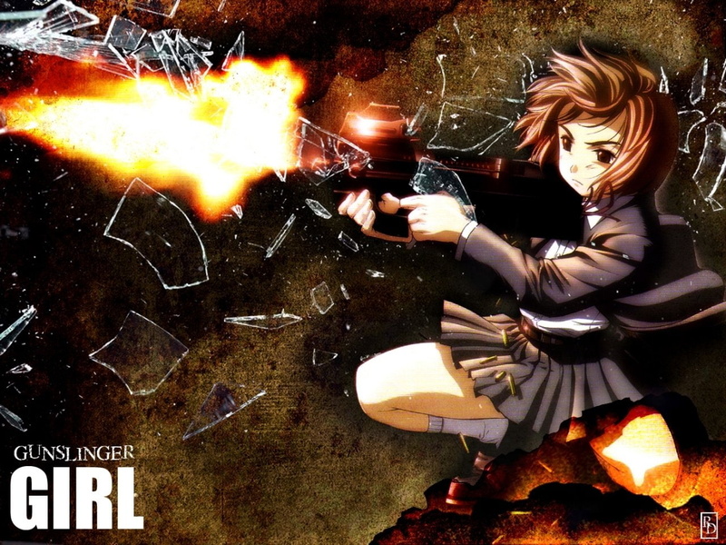 Gunslinger Girl, Anime, 720P