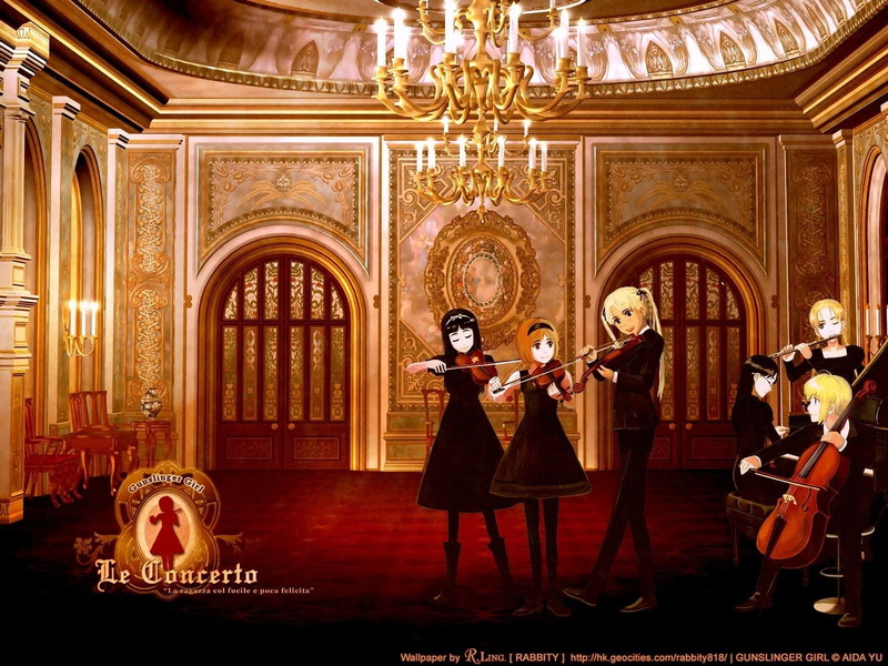 Anime, 720P, Gunslinger Girl