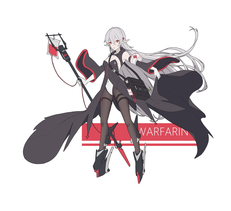 kumachi, Arknights, anime girls, 2K, Warfarin (Arknights)