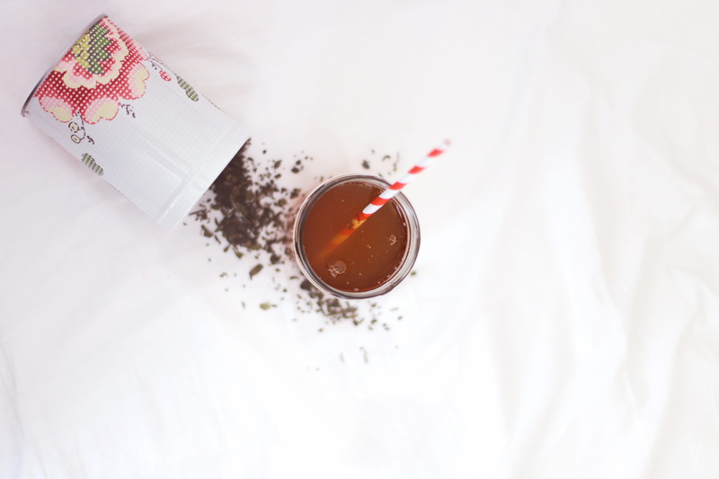 refreshment, copy space, white background, mug, tea - hot drink, 4K, red, studio shot, brown, straw, text, directly above, white, high angle view, filled