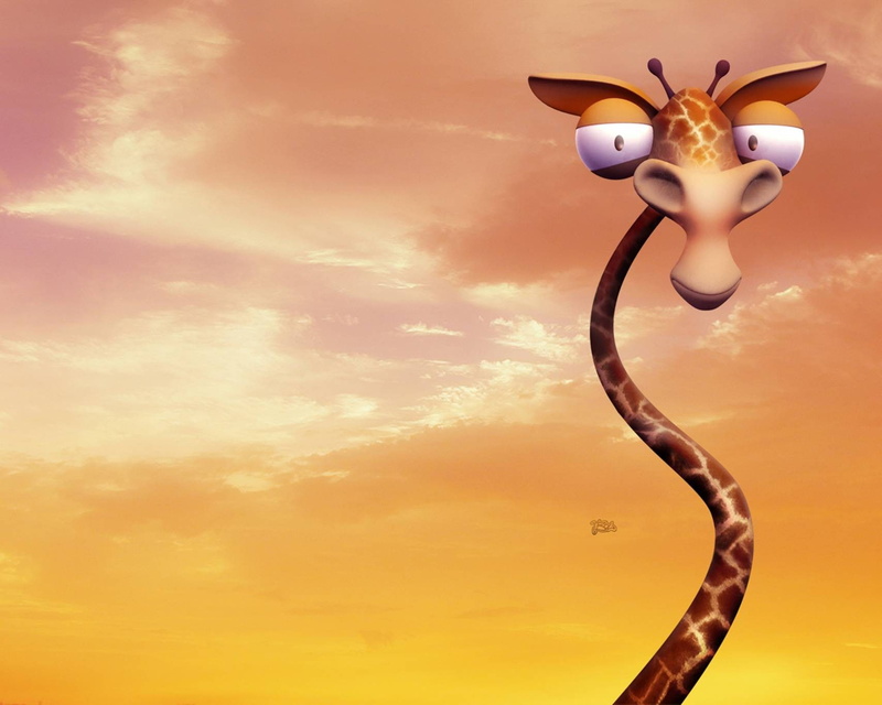 outdoors, sky, representation, art and craft, no people, mammal, nature, toy, low angle view, creativity, animal representation, sunlight, flying, giraffes
