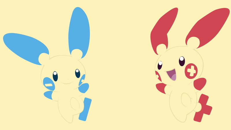 Pokémon, 1080P, Plusle (Pokémon), Minun (Pokémon)