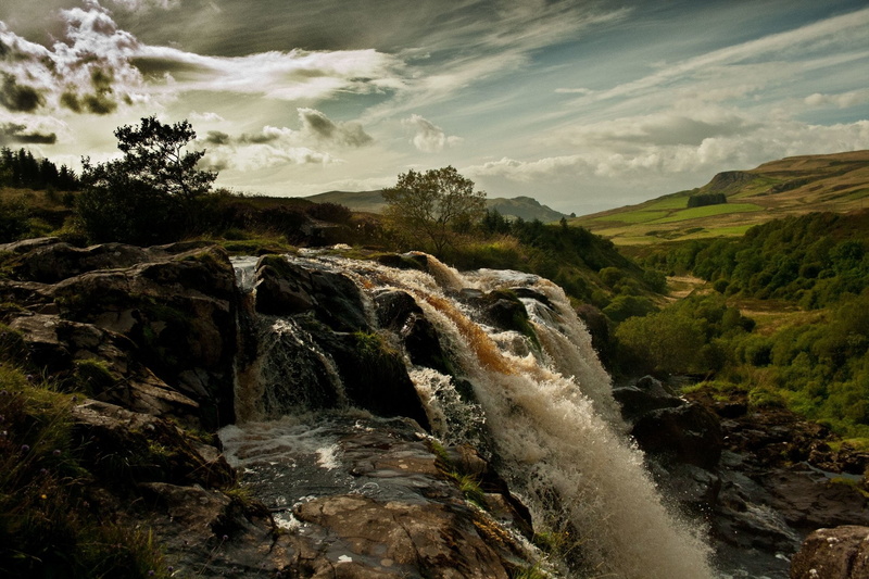 Loup Of Fintry Waterfall, Waterfalls, 1080P, Waterfall