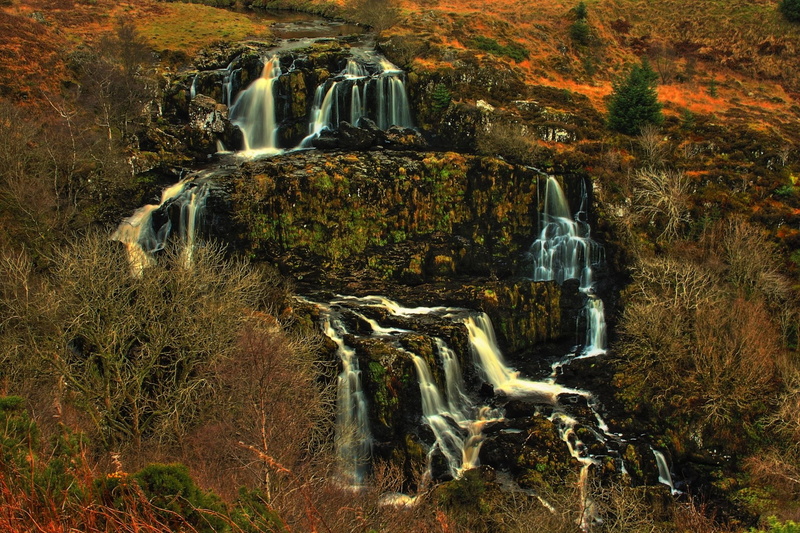Waterfall, 1080P, Waterfalls, Loup Of Fintry Waterfall