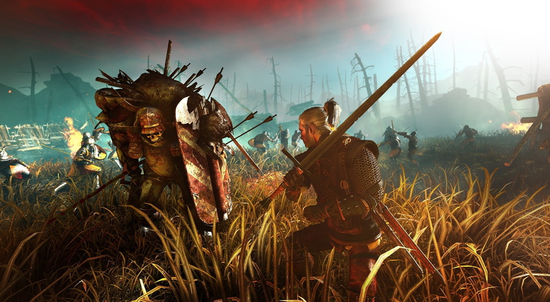 nature, digital, assassins of kings, grass, assassins, character, art and craft, The Witcher, the witcher 2 assassins of kings screenshots, belief, agriculture