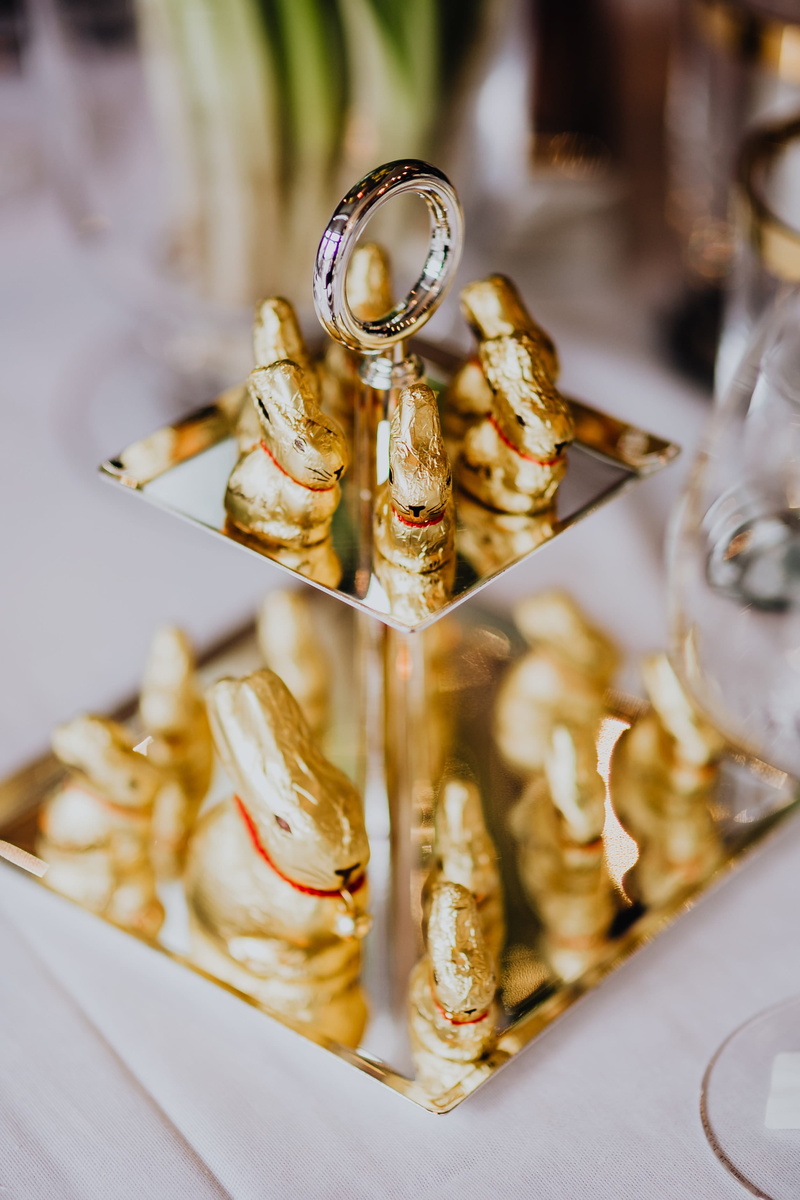 2K, temptation, creativity, golden, large group of objects, food and drink, food, bunny, gold colored, holidays, indoors, no people, focus on foreground
