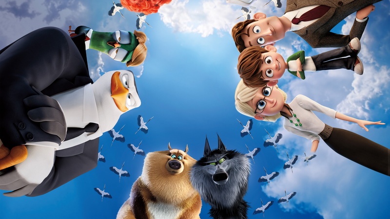 5K, Hunter, Animation, 4K, Wolf Pack, Storks, 4K