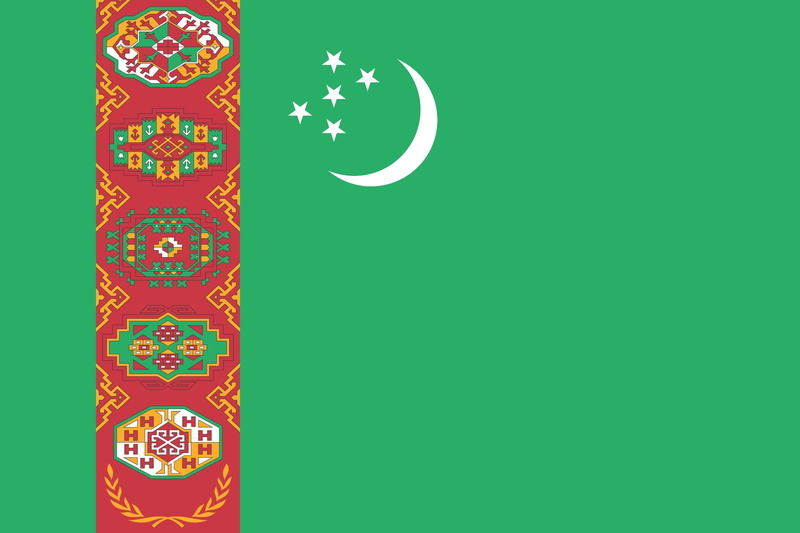 1080P, Turkmenistan, colors, green