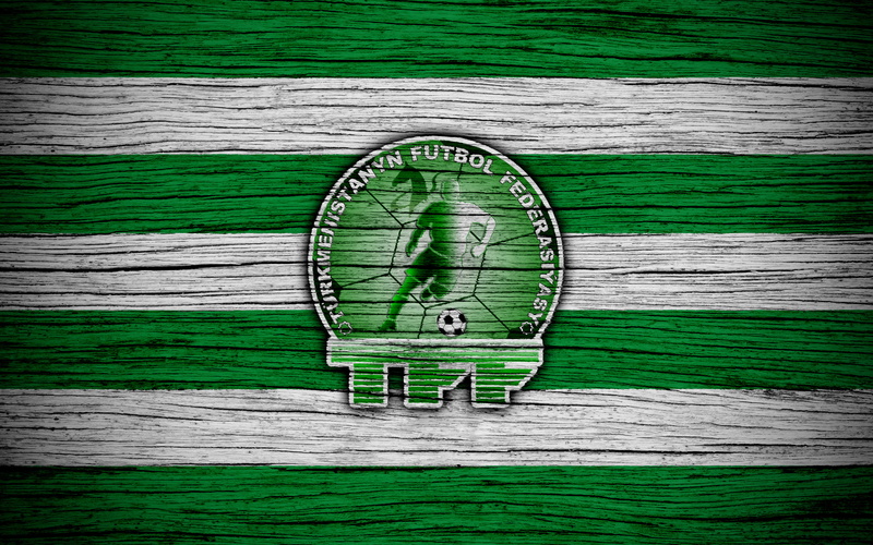 Emblem, Turkmenistan National Football Team, Soccer, 4K, Logo, Turkmenistan