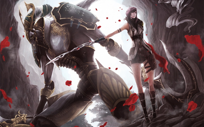 Final Fantasy XIII, 1080P, Lightning (Final Fantasy), Odin (Final Fantasy), Final Fantasy
