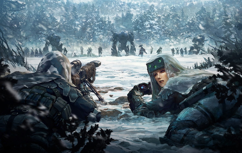 Futuristic, concept, snow, age, art, marek, hd, odin, 720P, x, aircraft, okon, concepts