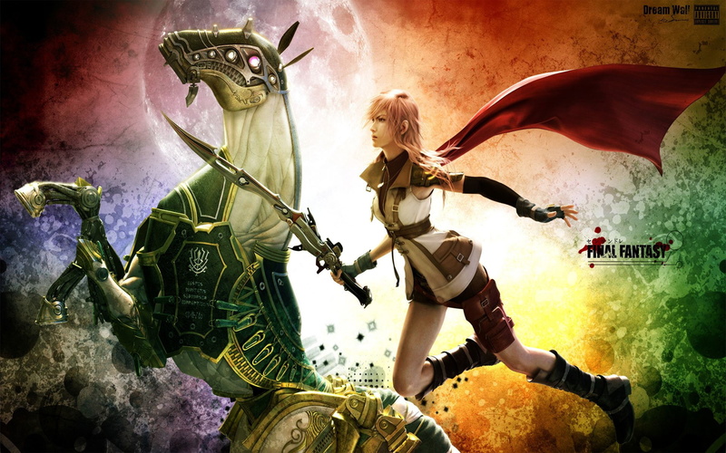1080P, Lightning (Final Fantasy), Odin (Final Fantasy), Final Fantasy, Final Fantasy XIII