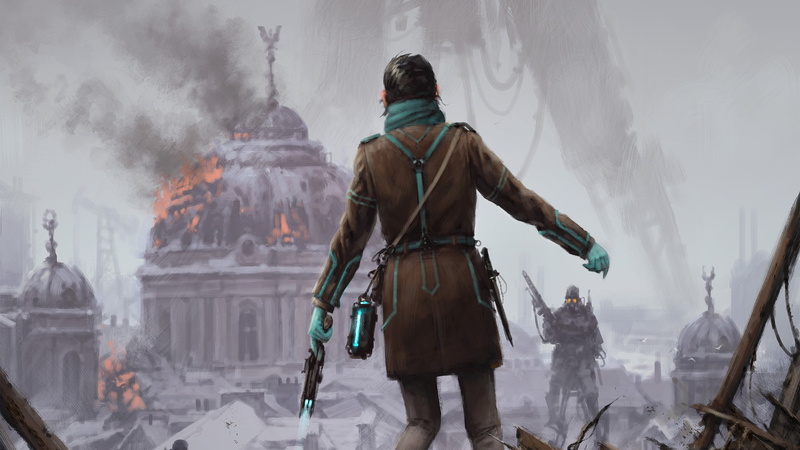 history, scythe the rise of fenris, hd, protection, incidental people, outdoors, water, architecture, government, clothing, holding, games, group of people