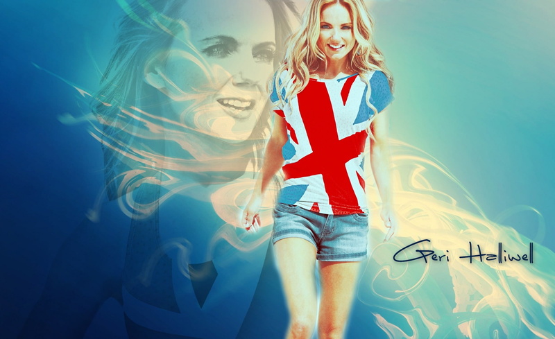 Music, 1080P, Others, three quarter length, beautiful woman, spice girls, geri, geri halliwell, hair, blond hair, women, one person, long hair, looking at camera