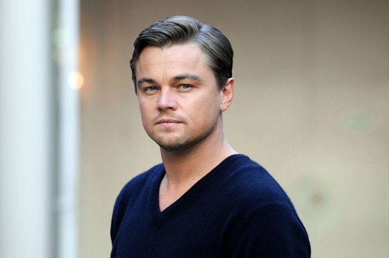 front view, real people, handsome, headshot, portrait, contemplation, focus on foreground, Leonardo DiCaprio, indoors, Male, young adult, one person