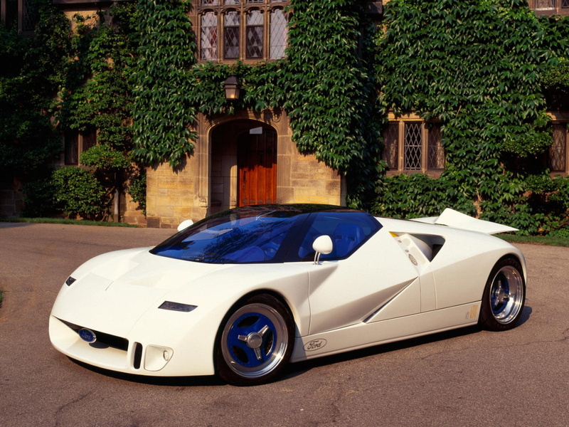 supercars, 720P, ford, concept, supercar, gt90, 1995
