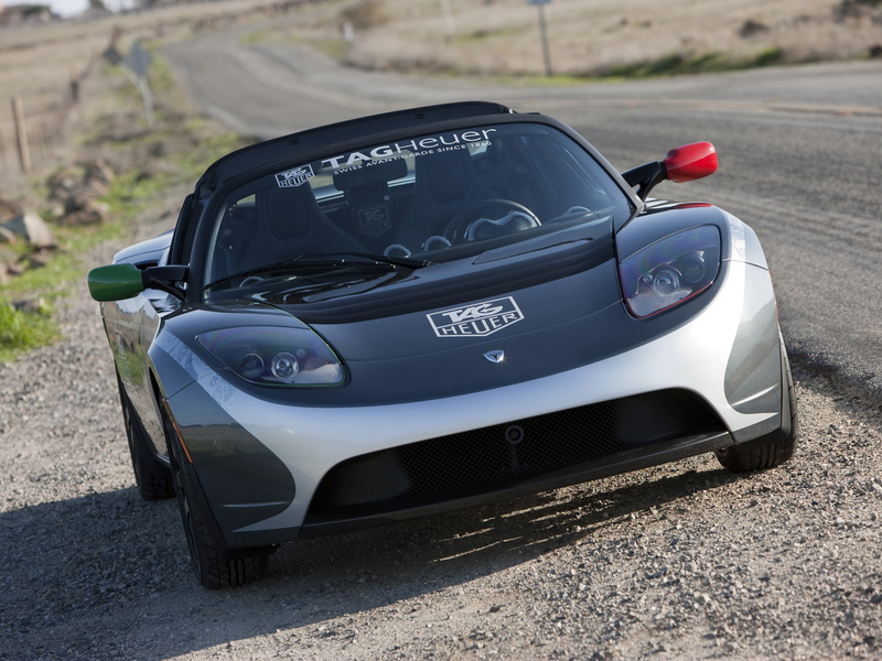 tesla, 1080P, roadster, supercar, tag, heuer, sport, 2010