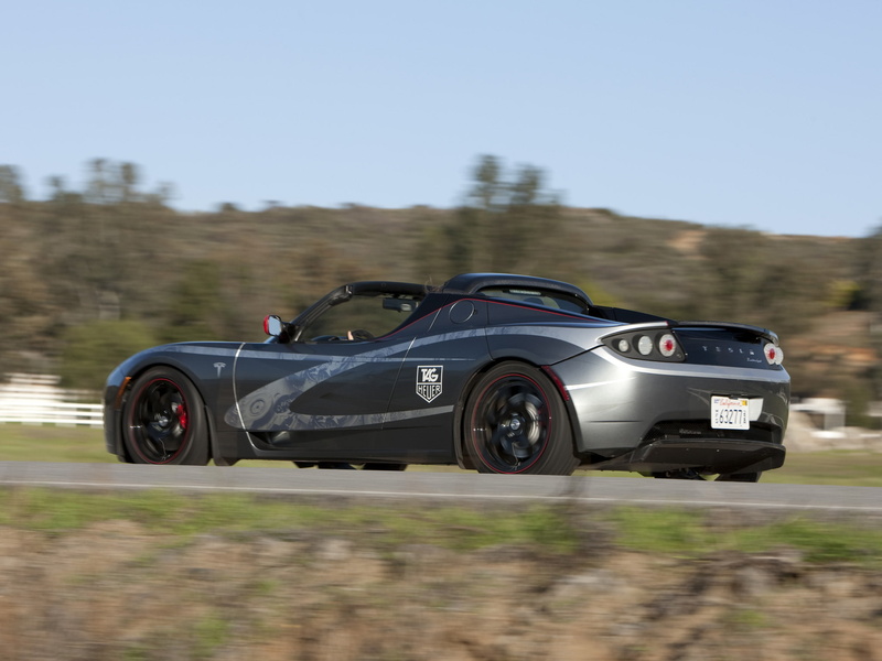 supercar, heuer, 2010, tesla, roadster, tag, 1080P, sport