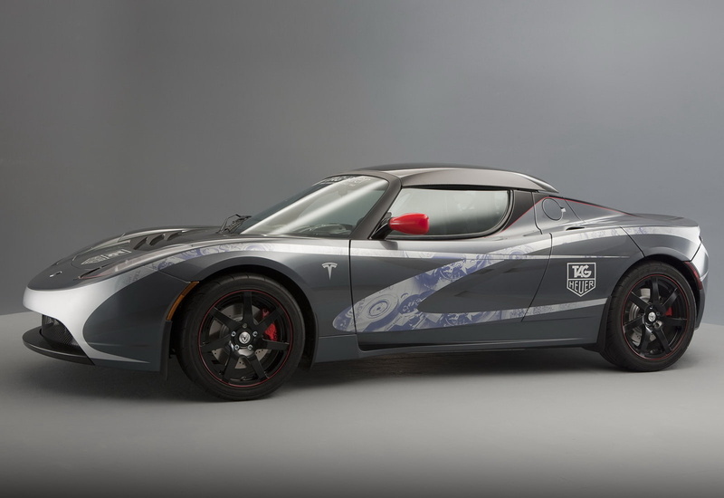wealth, shiny, tesla, clean, 720P, speed, wheel, mode of transportation, racecar, roadster, chrome, silver colored, (2010), convertible, gray, luxury