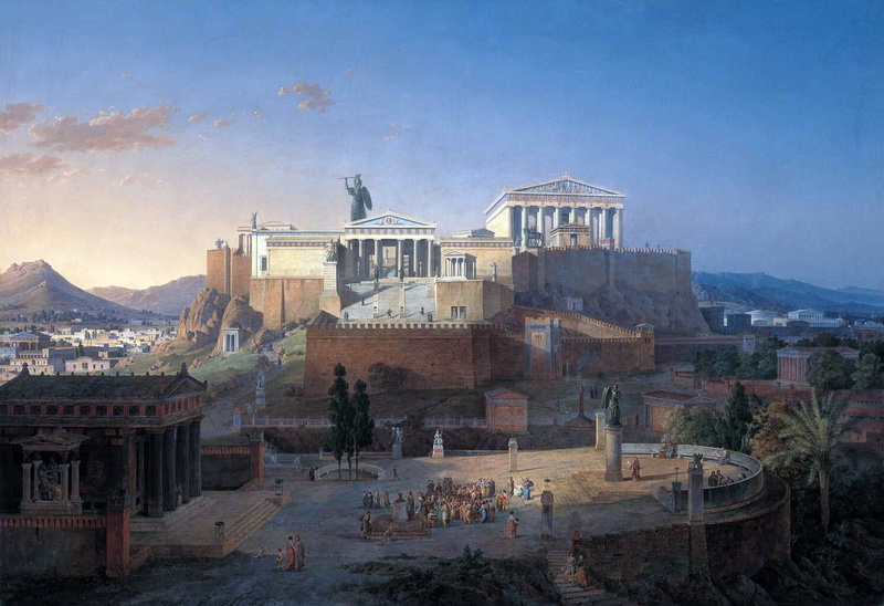 720P, Leo von Klenze, Akropolis