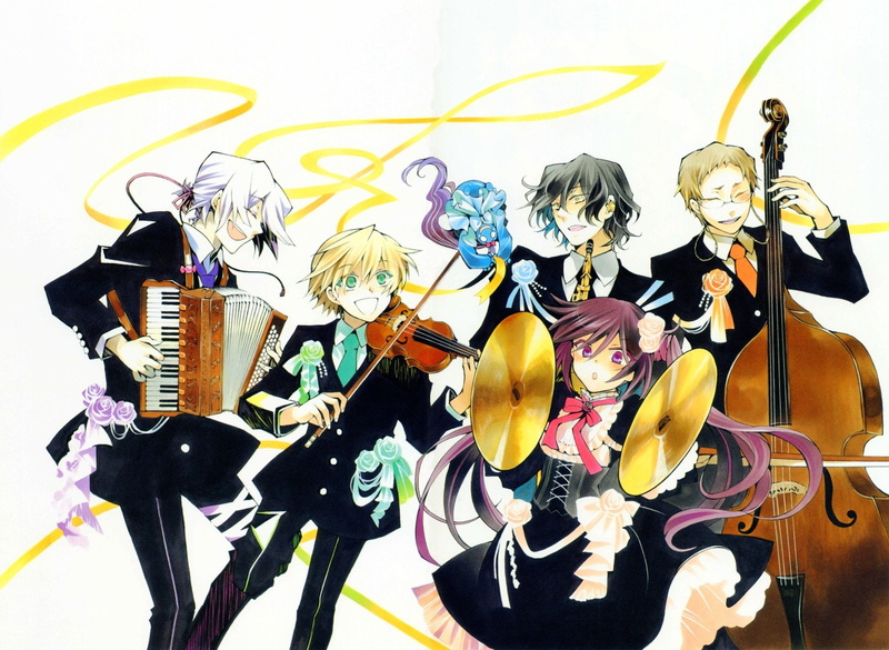 Reim Lunettes, Gilbert Nightray, Alice Baskerville, Anime, Pandora Hearts, Oz Vessalius, 1080P, Xerxes Break