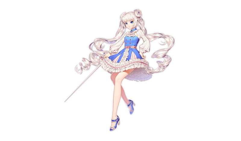 rapier, girl, background, 1080P