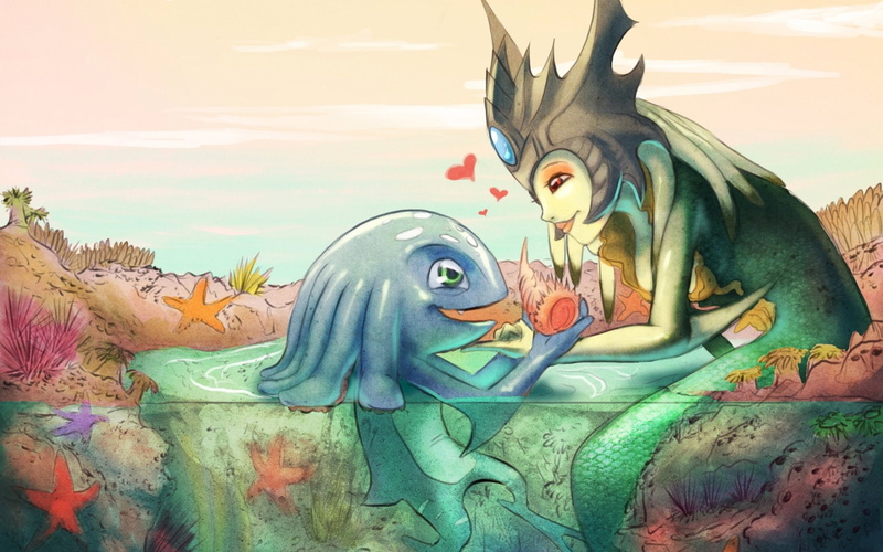 Fizz (League Of Legends), Video Game, Nami (League of Legends), 1080P, League Of Legends
