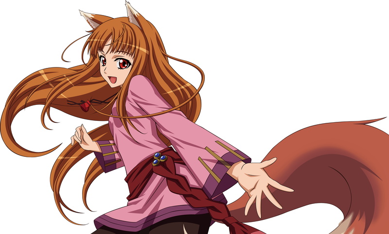 studio shot, Okamimimi, Spice and Wolf, clear sky, cut out, sky, anime, 8K, human representation, sculpture, representation, nature, anime girls, pink color