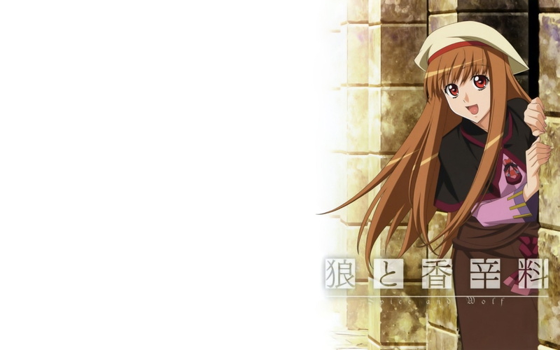 female likeness, 1080P, wall - building feature, clothing, religion, Spice and Wolf, people, representation, built structure, real people, women, male likeness