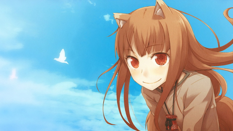 2K, Holo, Okamimimi, Spice and Wolf, anime girls