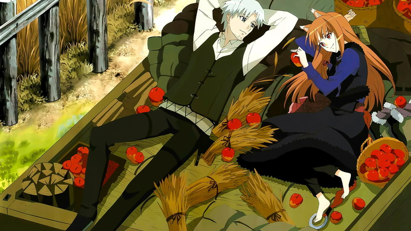 Anime, Holo (Spice and Wolf), Kraft Lawrence, Spice and Wolf, 1080P