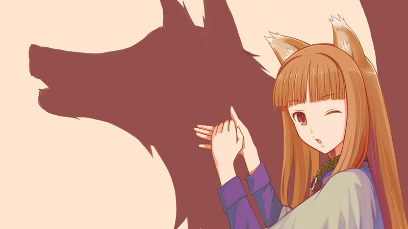 1080P, fox ears, anime, wolf, fox girl