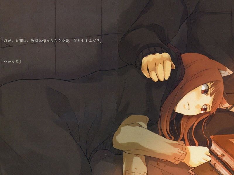 720P, wolf, wolves, ears, anime, wise, animal, holo, spice