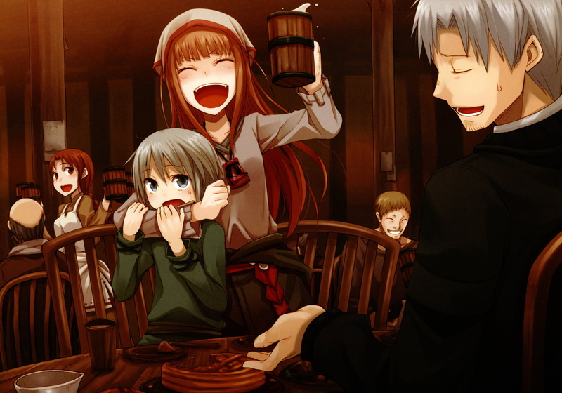 Holo (Spice and Wolf), Kraft Lawrence, Anime, 1080P, Spice and Wolf