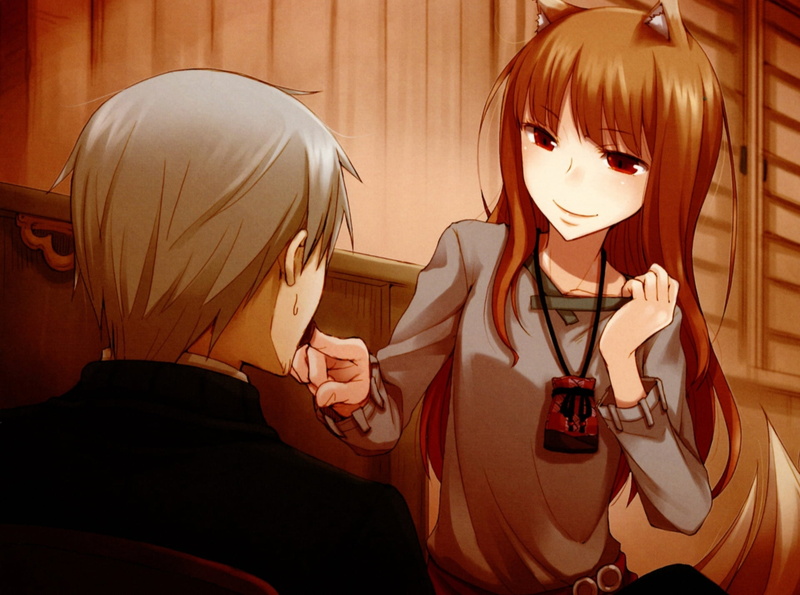 Holo (Spice and Wolf), Kraft Lawrence, Anime, 1080P, Spice and Wolf