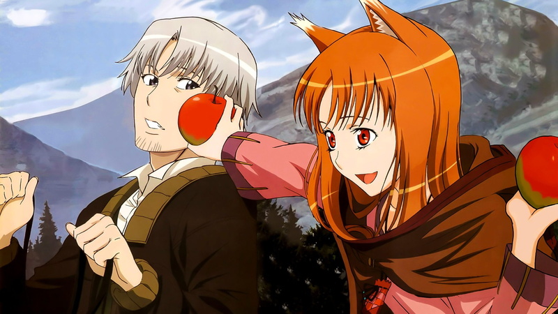 Holo (Spice and Wolf), Kraft Lawrence, Anime, Spice and Wolf, 1080P