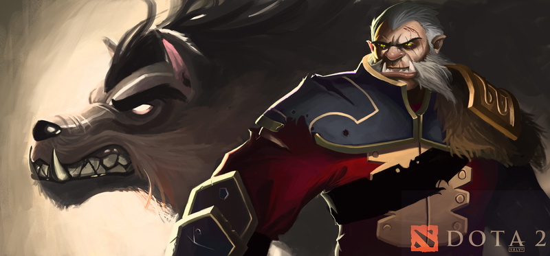 dota, males, 4K, one Person, arts culture and entertainment, art and craft, portrait, halloween, heroes, adult, superhero, wolf, male likeness, creativity