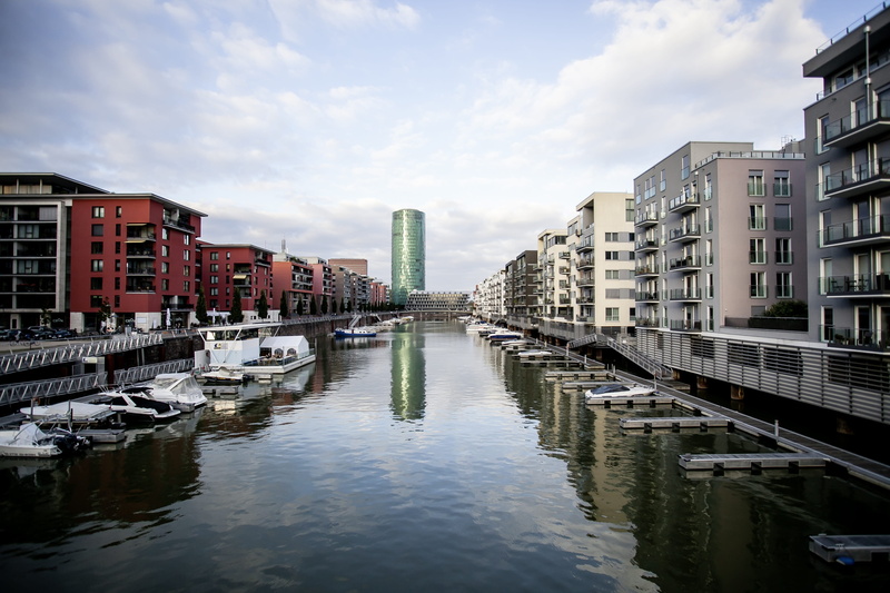 bank, urban, architecture, sky, nautical vessel, building, built structure, nature, residential district, water, reflection, building exterior, nobel district