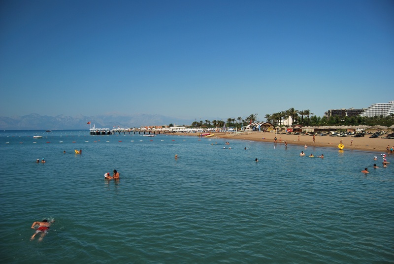 blue, antalya, sky, travel destinations, city, belek, clear sky, mediterranean, water, transportation, riviera, land, trip, turkey, holiday, sea, travel