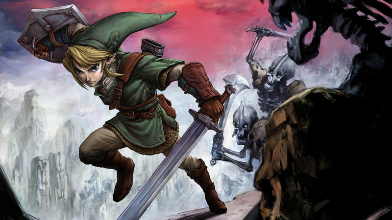zelda, hd, Video Games, x, video, twilight, legend, games, 1080P, Link, art, princess, artwork