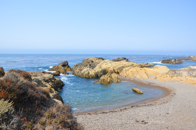sand, usa, beach, tranquility, pacific coast, tranquil scene, coastline, west coast, landscape, rocky coastline, land, nature, 4K, beauty in nature, summer