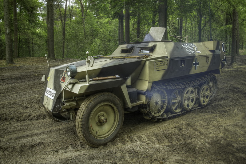 German, easy, 1080P, half-track, period, SdKfz 250, Special motor vehicle 250, war, Second, world, APC