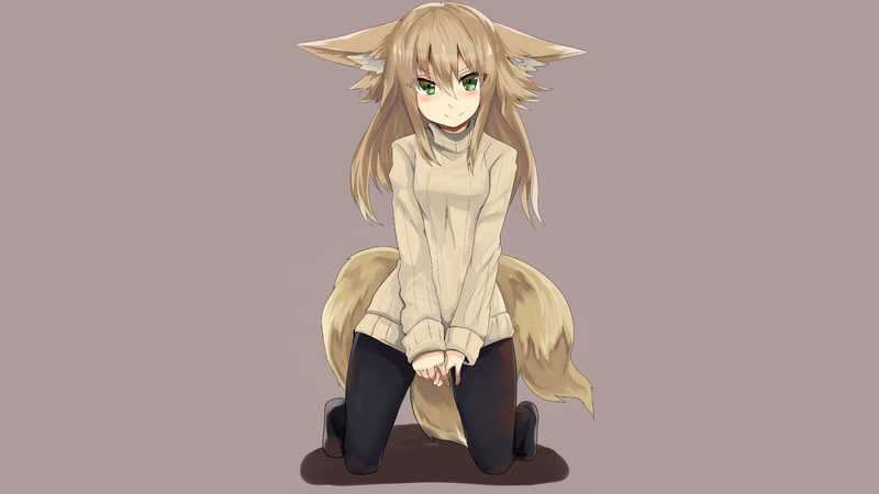 anime, Kokonoe Tsubaki, anime girls, 1080P, original characters, kitsunemimi, fox girl
